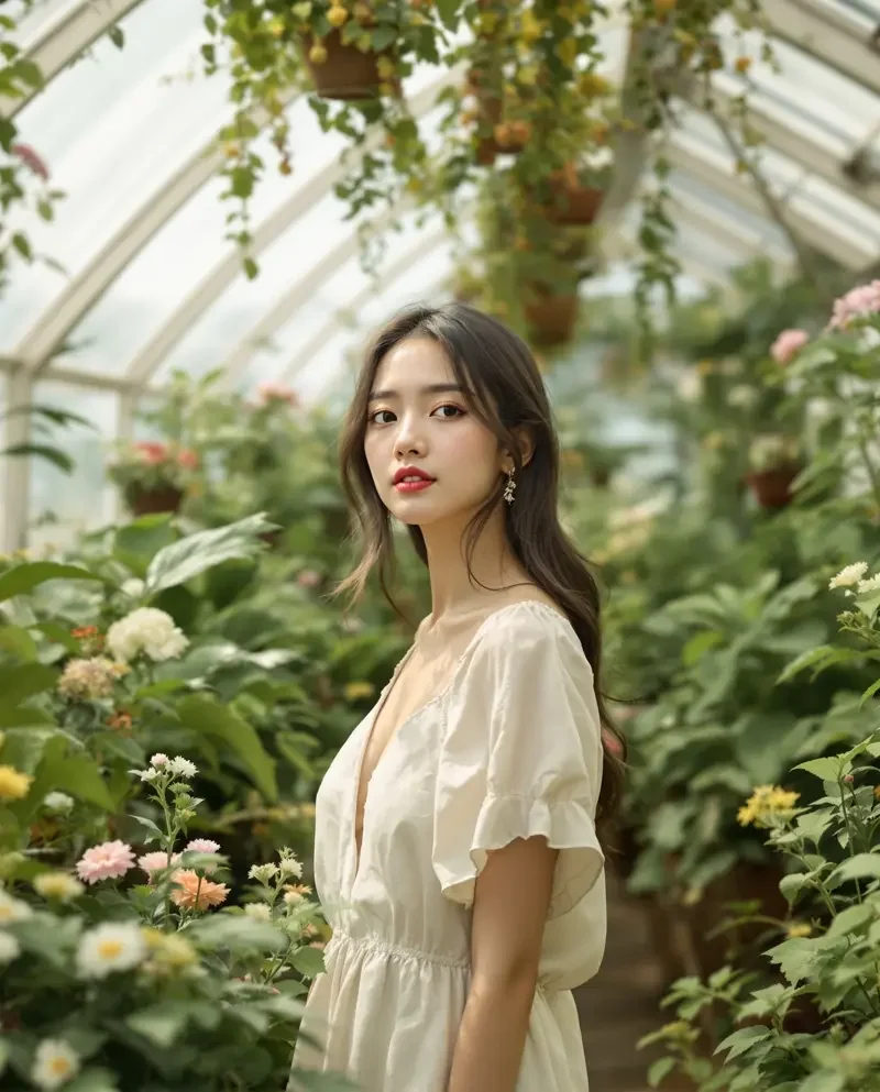花房少女 - 森系写真